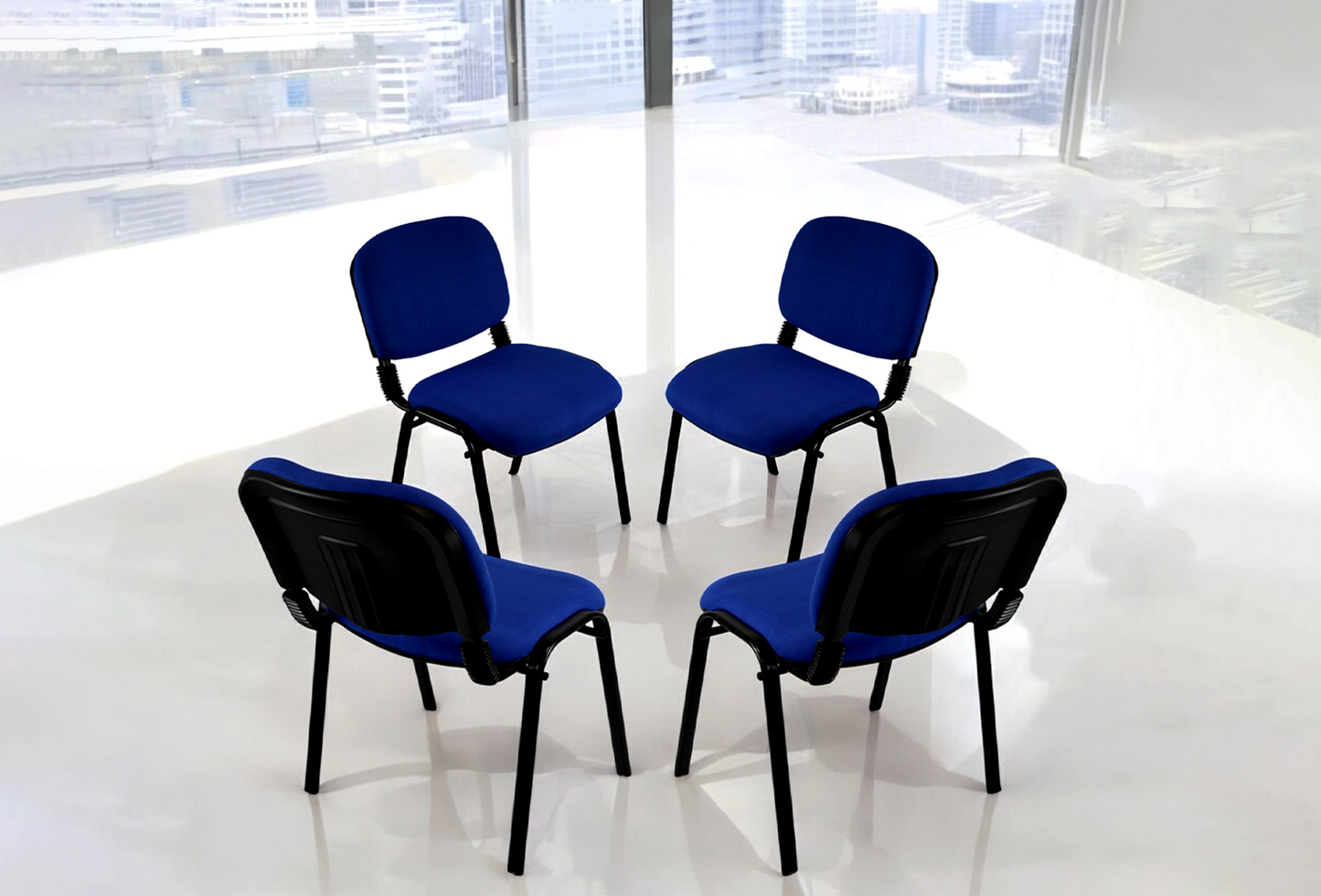 Meta Furniture Fabric Stacking Chair - Comfortable & Durable