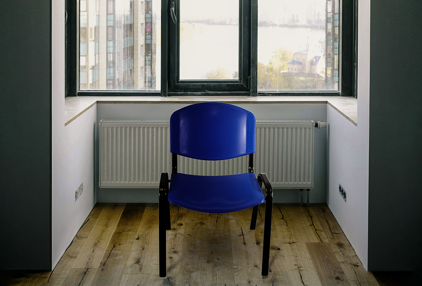 Meta Furniture Plastic Stacking Chair for Office