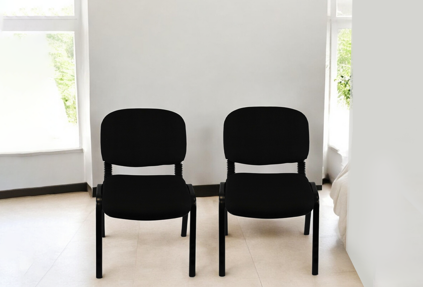 Meta Furniture Fabric Stacking Chair - Comfortable & Durable