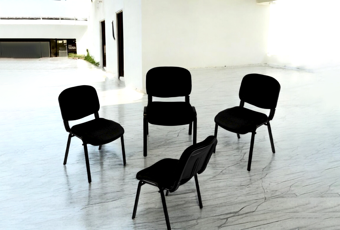 Meta Furniture Fabric Stacking Chair - Comfortable & Durable