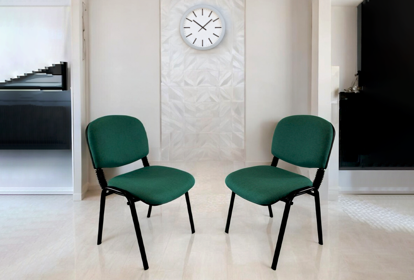 Meta Furniture Fabric Stacking Chair - Comfortable & Durable