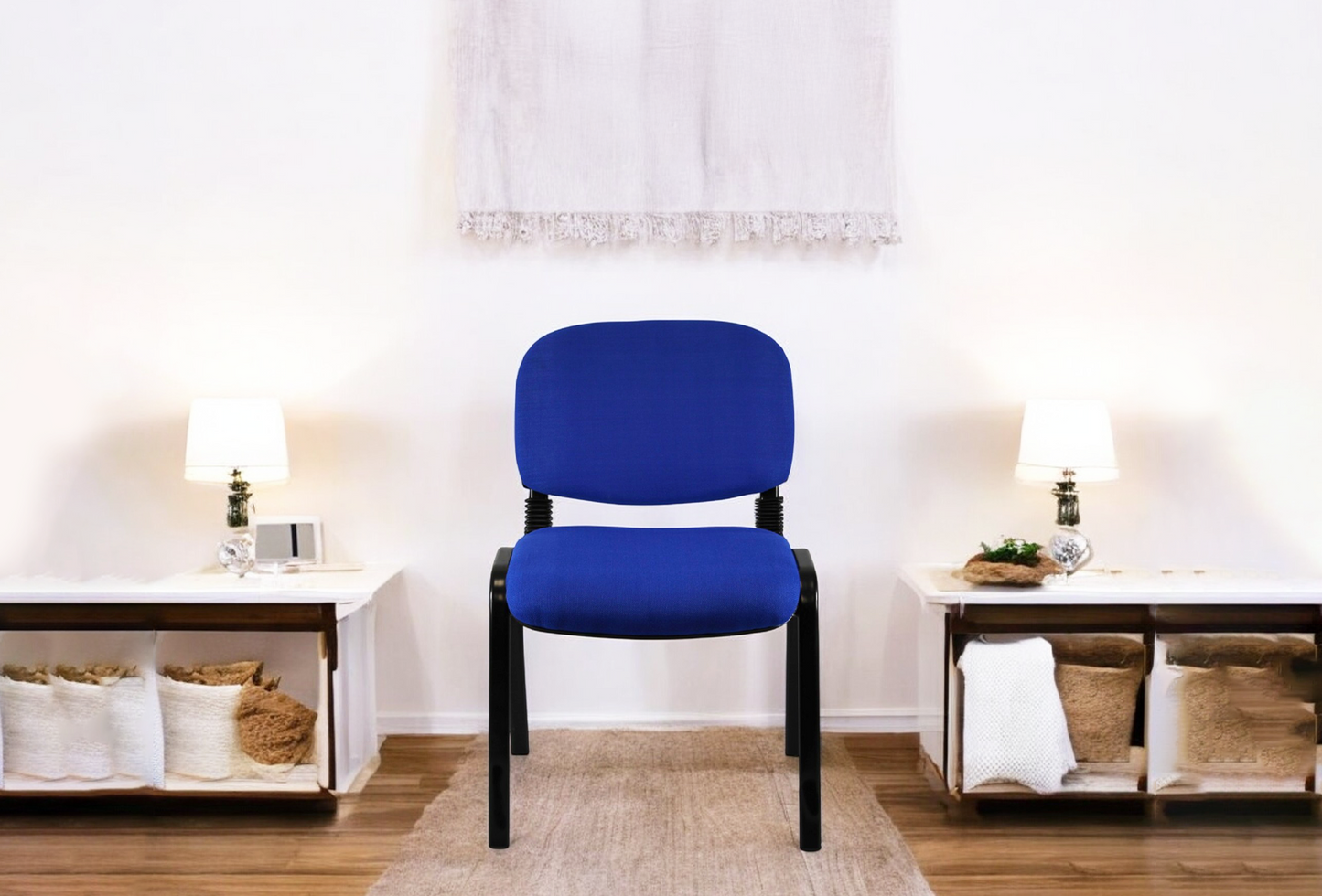 Meta Furniture Fabric Stacking Chair - Comfortable & Durable