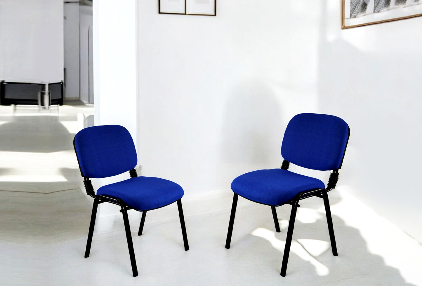 Meta Furniture Fabric Stacking Chair - Comfortable & Durable