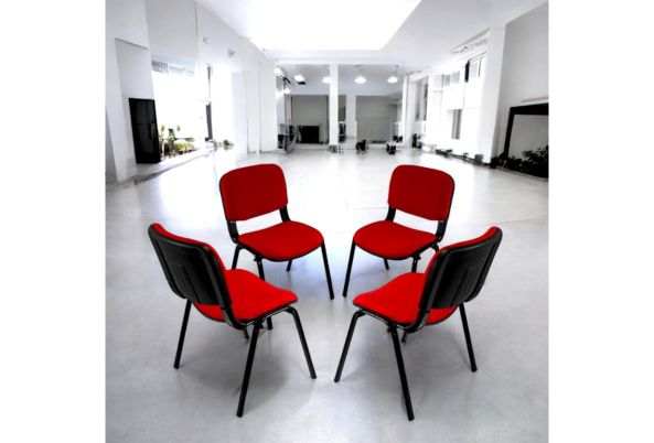 Fabric Stacking Chair By Meta Furniture