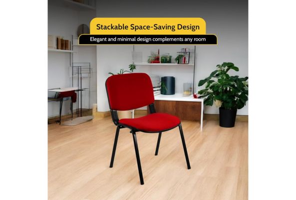 Fabric Stacking Chair By Meta Furniture