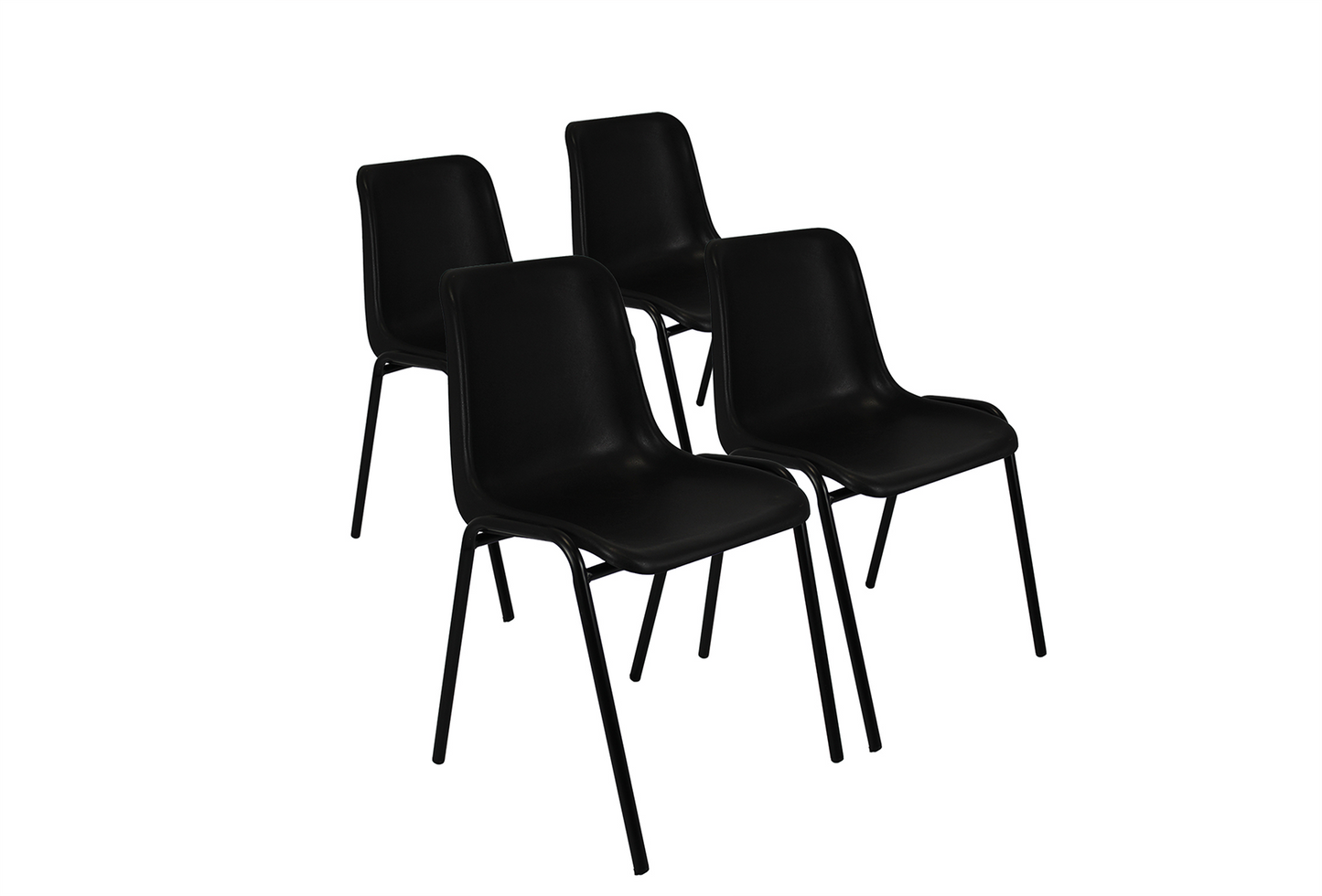 Modern Plastic Stackable Chairs