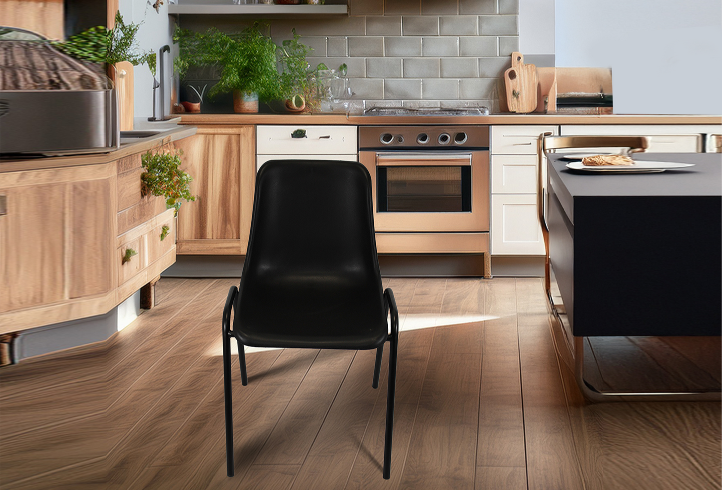Modern Plastic Stackable Chairs