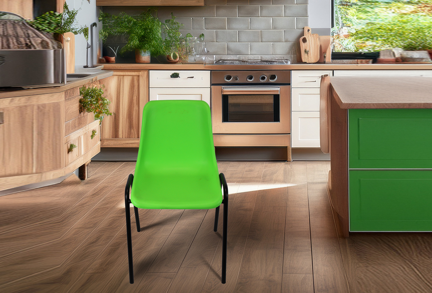 Modern Plastic Stackable Chairs