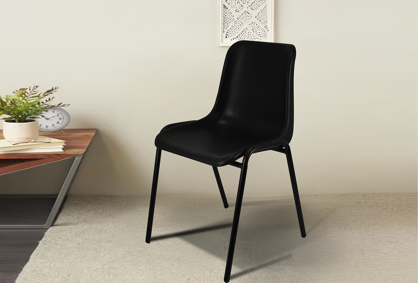 Modern Plastic Stackable Chairs