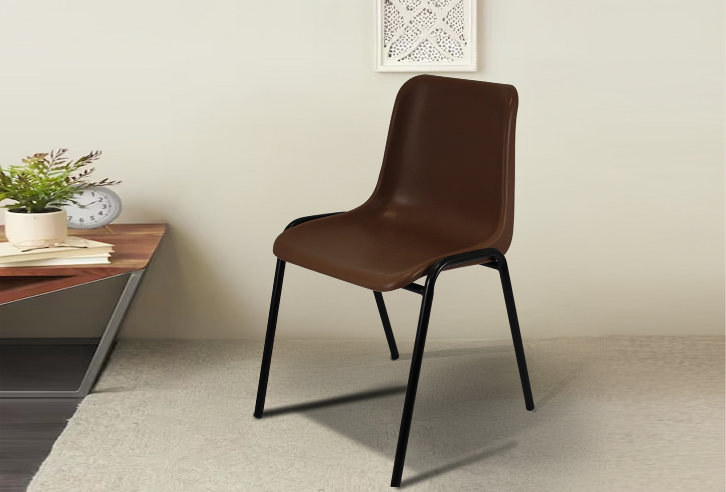 Modern Plastic Stackable Chairs