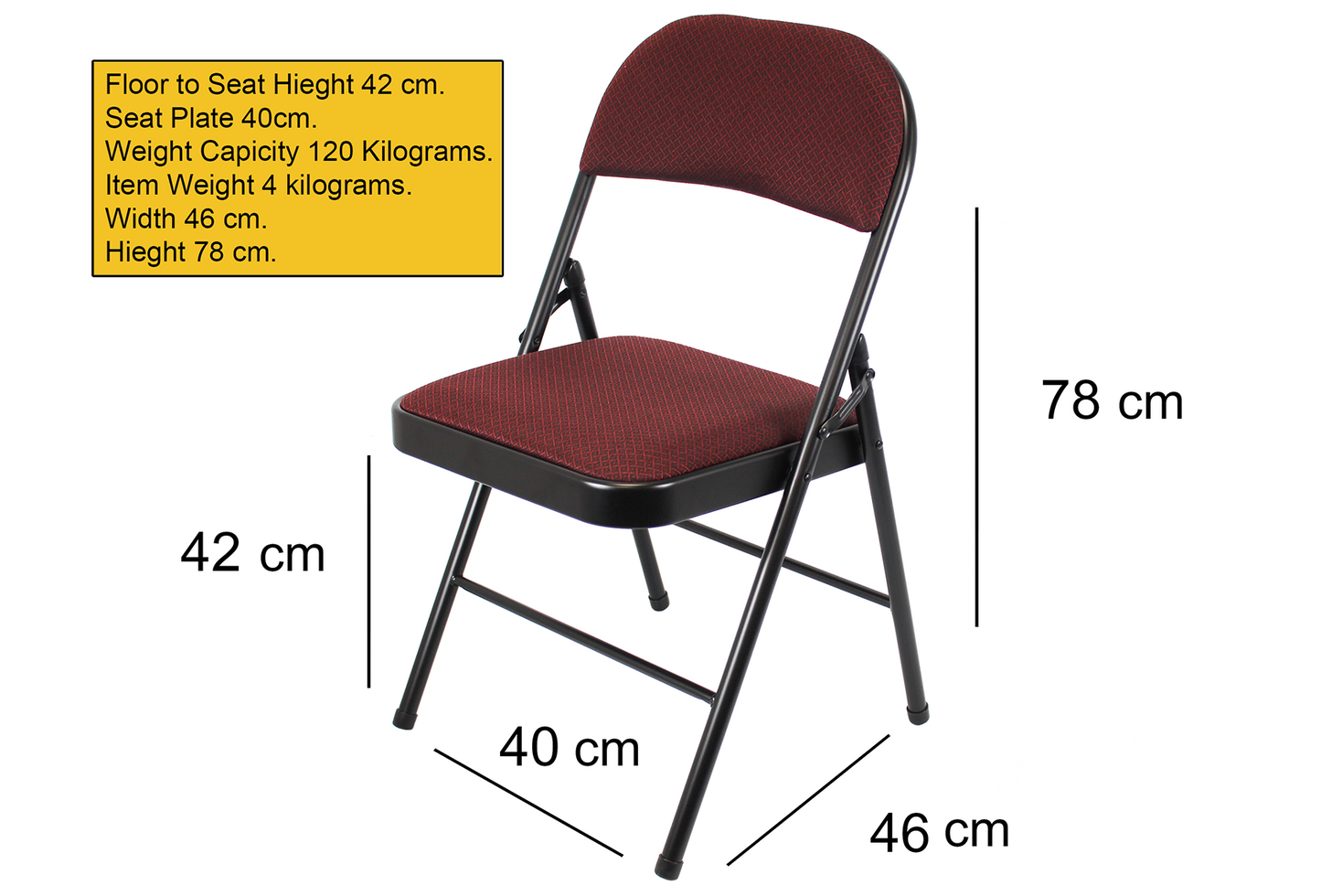 Fabric Folding Chair