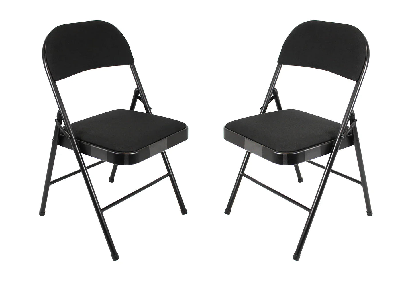 Meta Furniture Fabric Folding Chair with Comfort Cushion