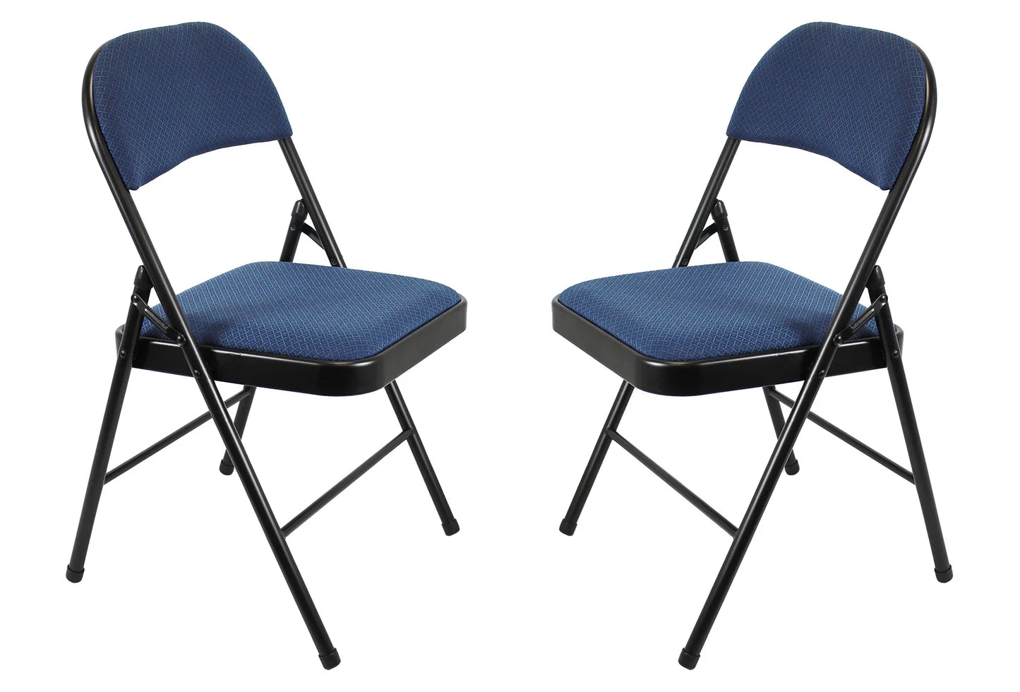 Meta Furniture Fabric Folding Chair with Comfort Cushion