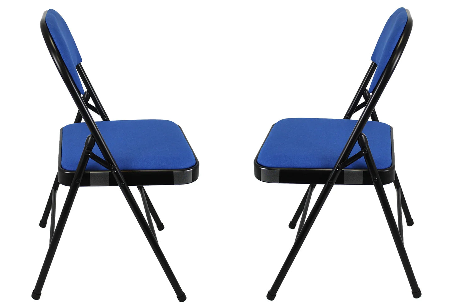 Meta Furniture Fabric Folding Chair with Comfort Cushion