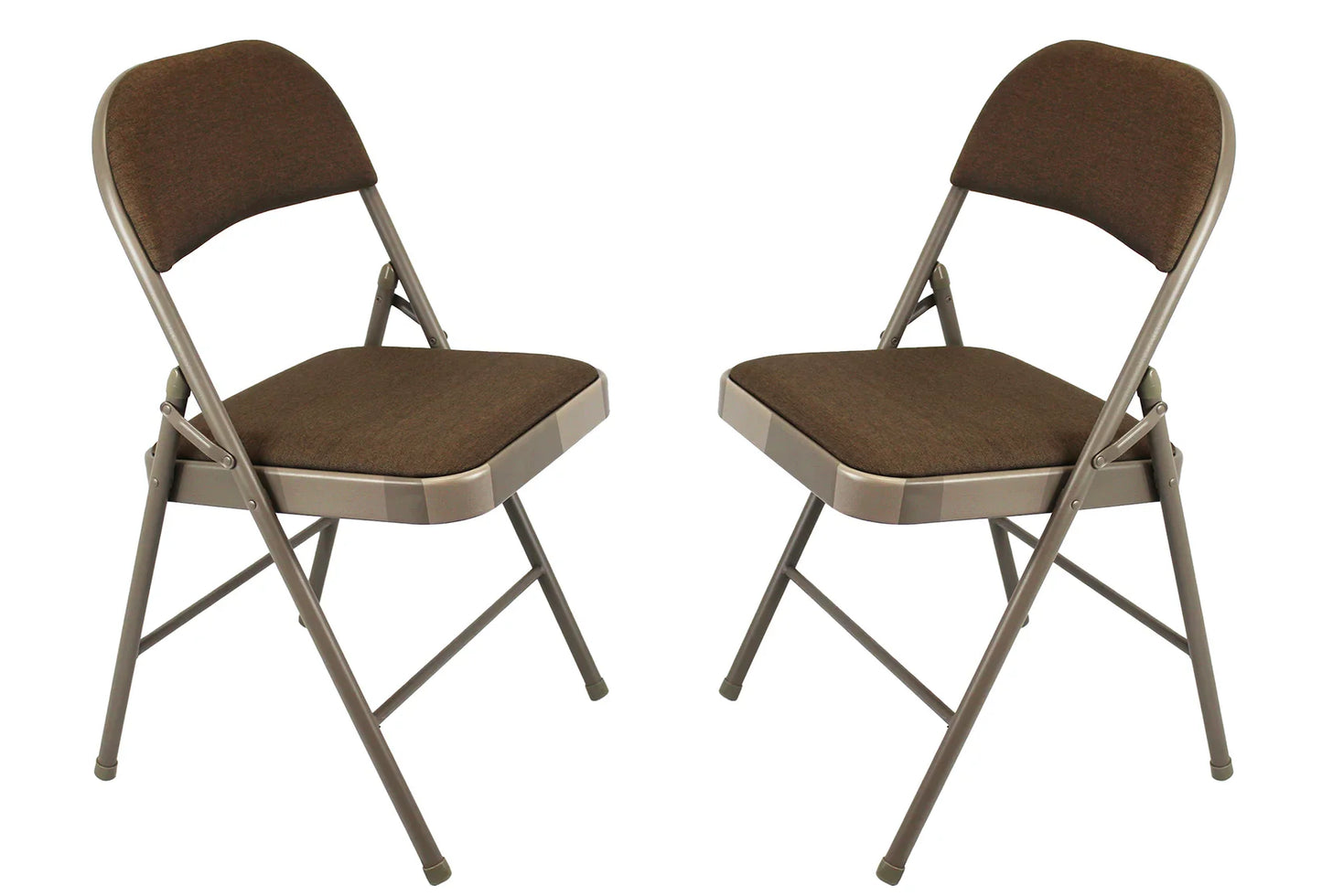 Meta Furniture Fabric Folding Chair with Comfort Cushion