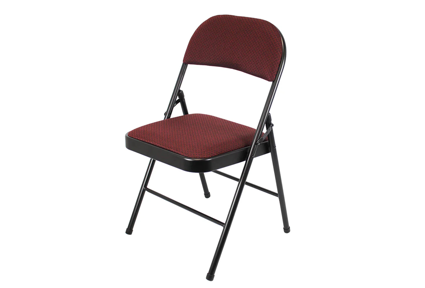 Meta Furniture Fabric Folding Chair with Comfort Cushion