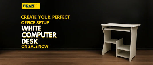 Create Your Perfect Office Setup White Computer Desk on Sale Now