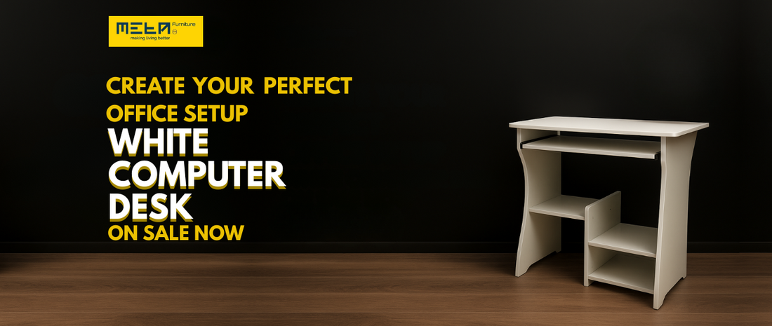 Create Your Perfect Office Setup White Computer Desk on Sale Now