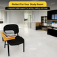 Meta Furniture Leather Stacking Chair With Tablet Desk