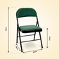 Meta Furniture Fabric Folding Chair with Comfort Cushion