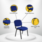 Meta Furniture Fabric Stacking Chair - Comfortable & Durable