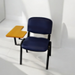 Meta Furniture Leather Stacking Chair With Tablet Desk
