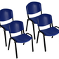 Meta Furniture Plastic Stacking Chair for Office