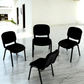 Meta Furniture Fabric Stacking Chair - Comfortable & Durable