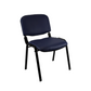 Meta Furniture Leather Stacking Chair with Padded Seat