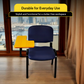Meta Furniture Leather Stacking Chair With Tablet Desk