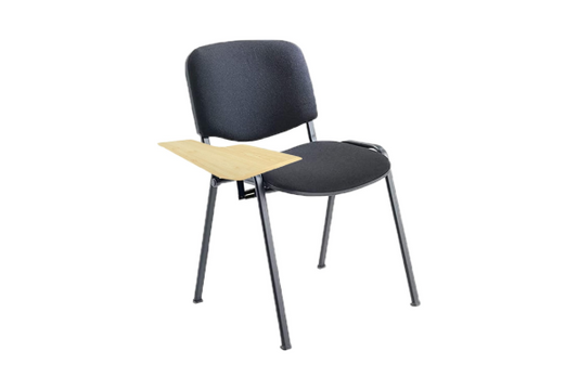 Fabric Stacking Chair With Tablet