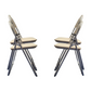 Faux leather Folding Chair