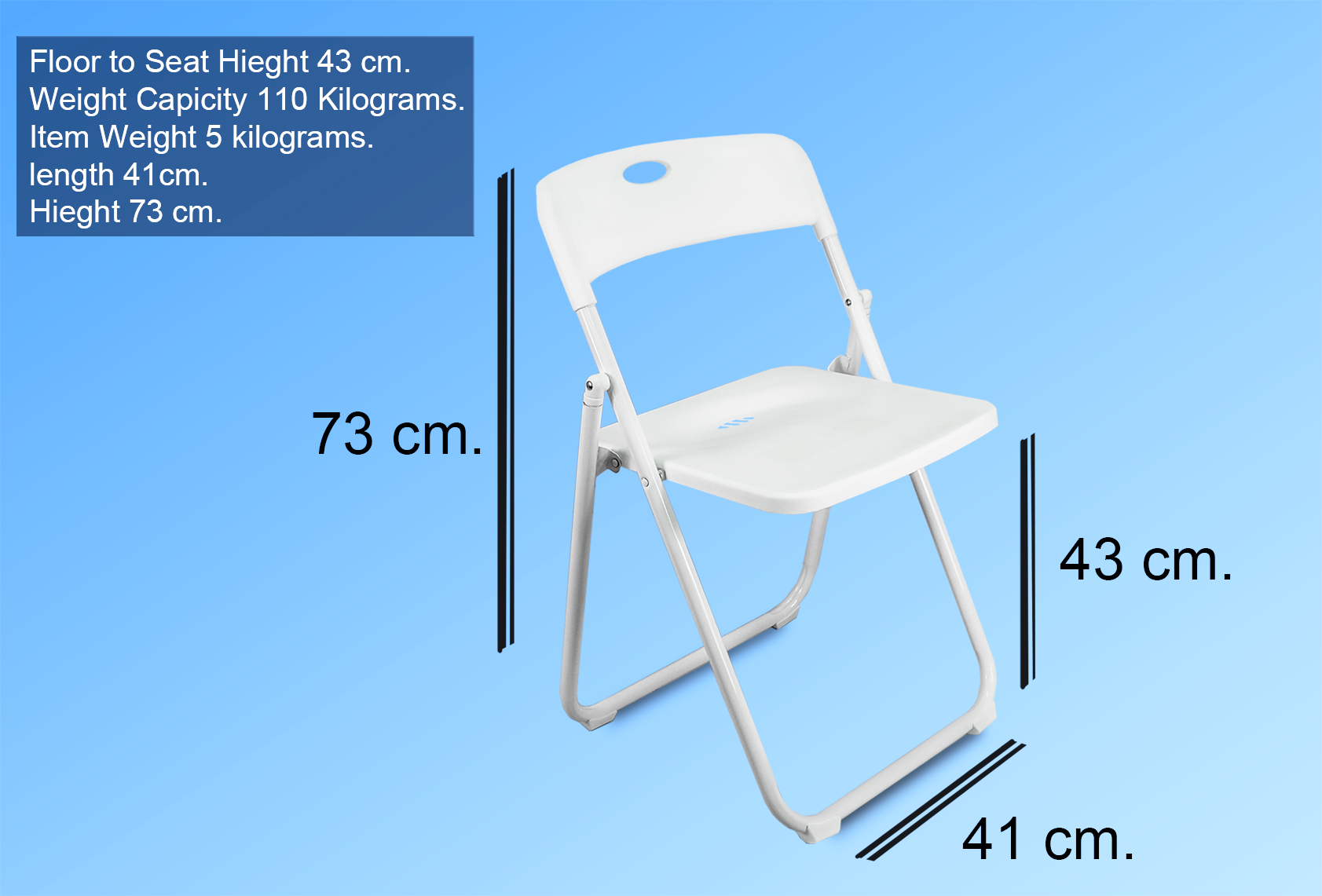 Plastic Folding Chair | whiteinfo