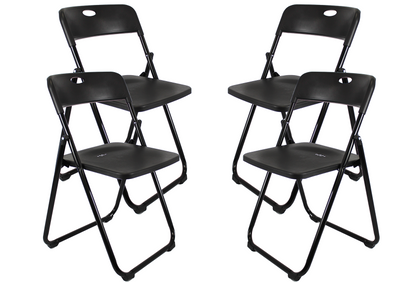 Plastic Folding Chair | black3