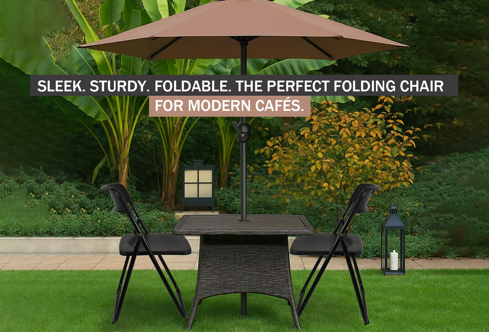 Plastic Folding Chair | blackout4