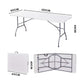 Heavy Duty Folding Trestle Table 120cm 4ft Portable Table