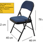Fabric Folding Chair