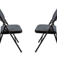 Meta Furniture Heavy Duty Folding Chair with Padded Seat & Backrest