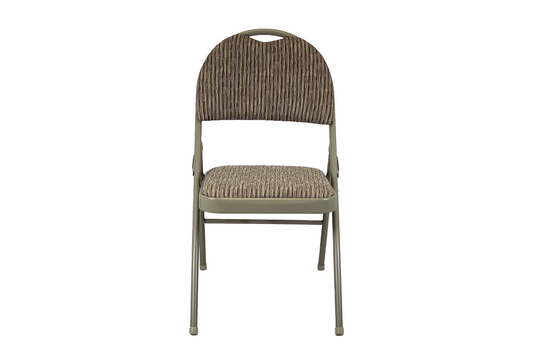 Meta Furniture Heavy Duty Folding Chair with Padded Seat & Backrest