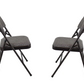 Meta Furniture Heavy Duty Folding Chair with Padded Seat & Backrest