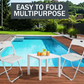 Plastic Folding Chair | whiteout