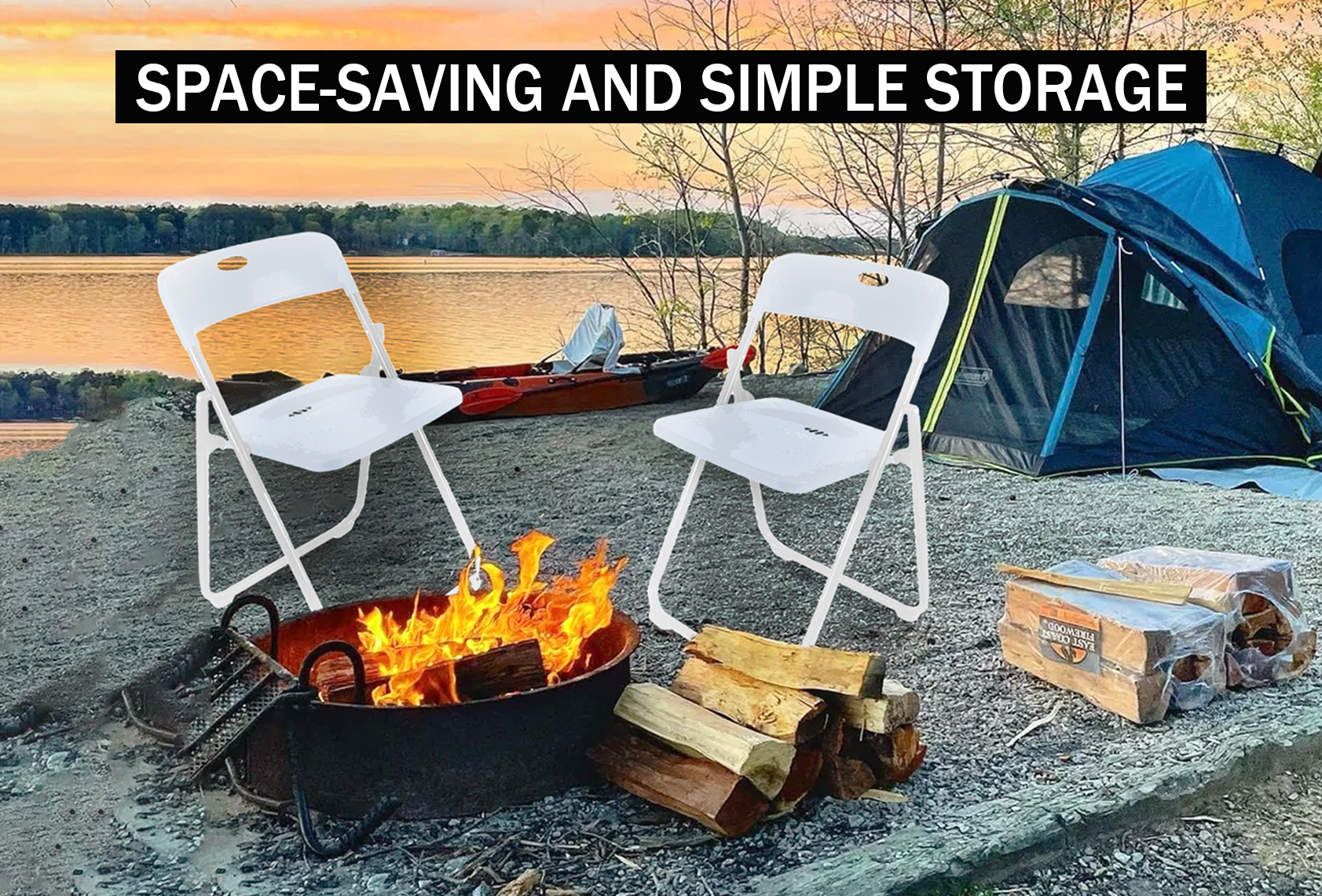 Plastic Folding Chair | whiteout2
