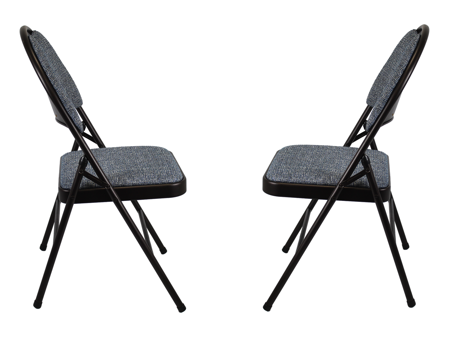Meta Furniture Heavy Duty Folding Chair with Padded Seat & Backrest