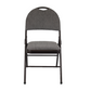 Meta Furniture Heavy Duty Folding Chair with Padded Seat & Backrest