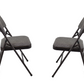 Meta Furniture Heavy Duty Folding Chair with Padded Seat & Backrest