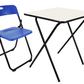 Plastic Folding Chair And Exam Table Set By Meta Furniture