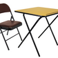 Meta Furniture Leather Folding Chair and Exam Table Set